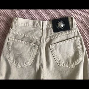 Vintage VERSACE High Waisted Straight Leg Jeans